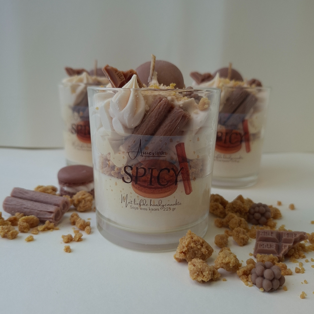 Spicy | Sojawas Geurkaars - Afbeelding 2