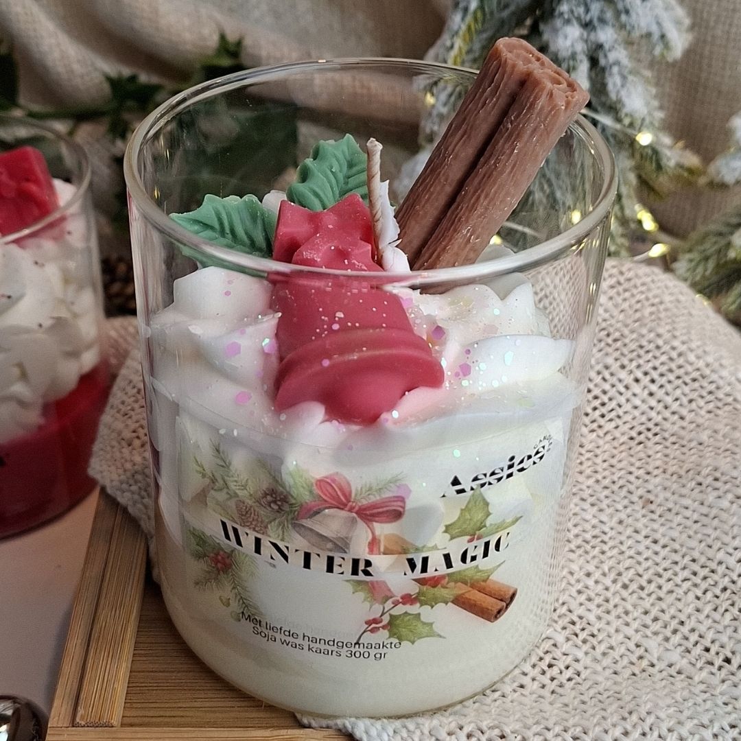Winter Magic | Sojawas Geurkaars - Afbeelding 4