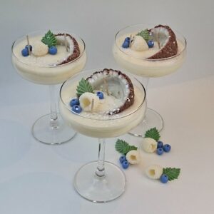 kokosnoot cocktail sojawas geurkaars