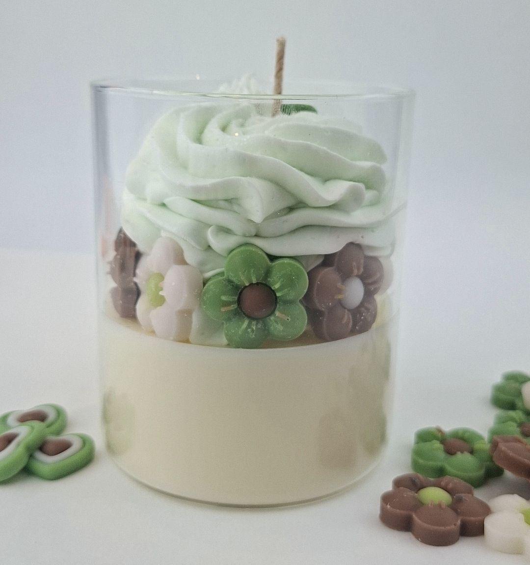 Bloemen Stilte | Sojawas Geurkaars - Afbeelding 3