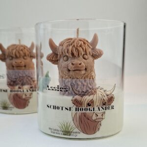 schotse hooglander sojawas geurkaars
