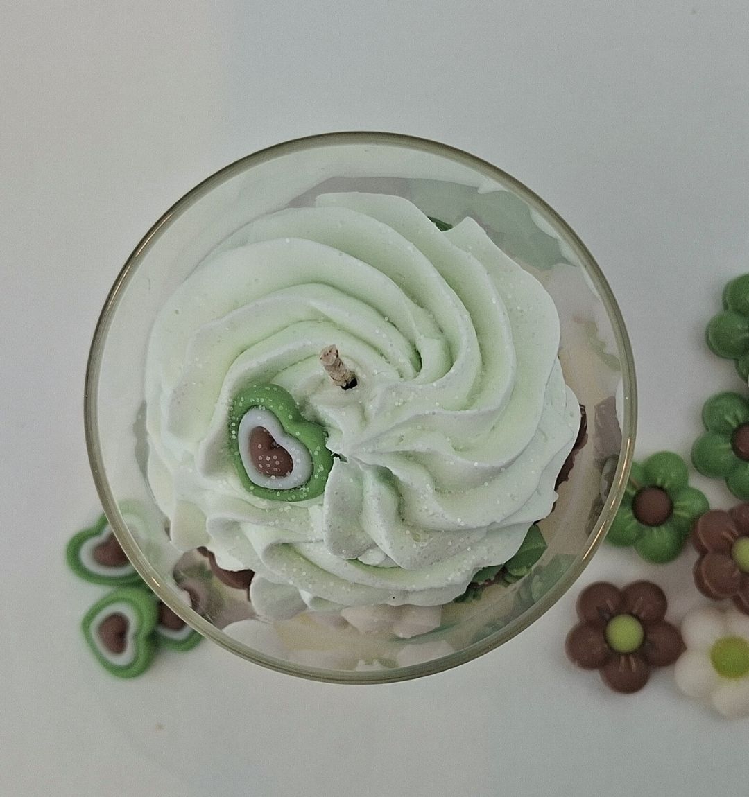 Bloemen Stilte | Sojawas Geurkaars - Afbeelding 2