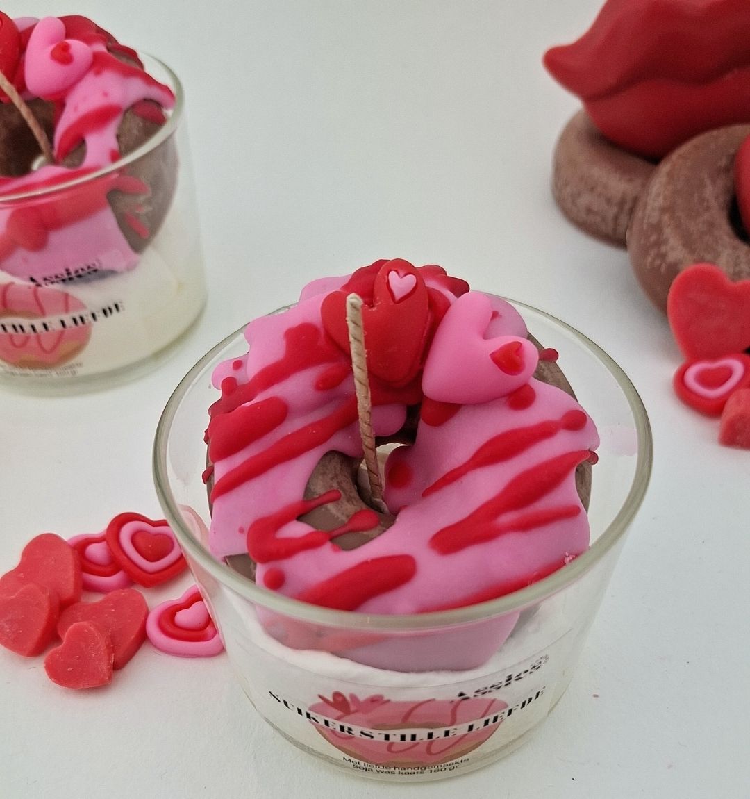 Suiker Stille Liefde | Sojawas Geurkaars - Afbeelding 3