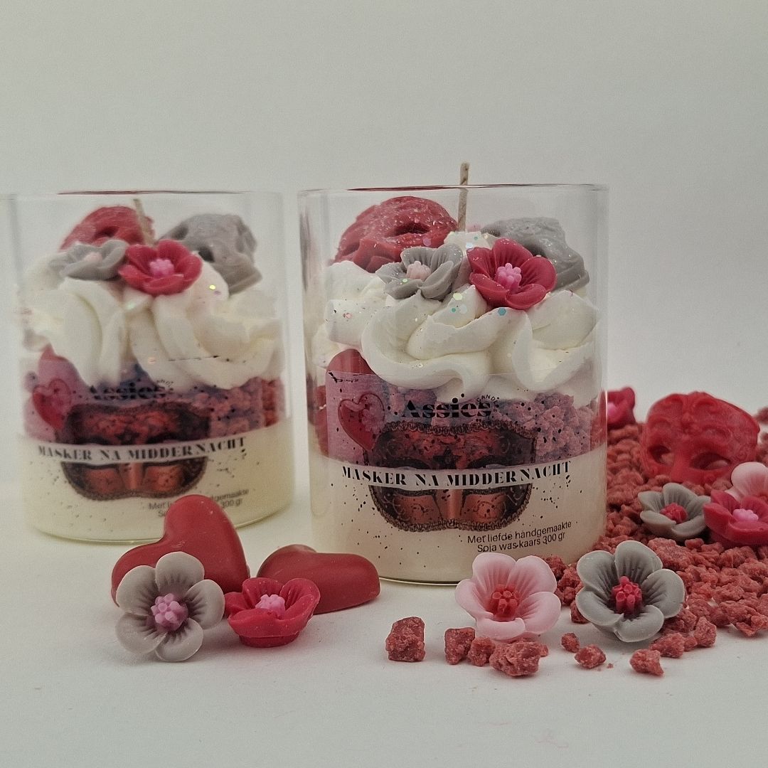 Masker Na Middernacht | Sojawas Geurkaars - Afbeelding 5