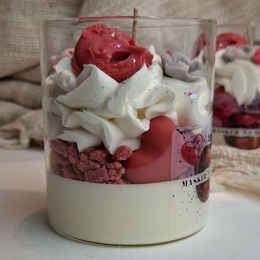 Masker Na Middernacht | Sojawas Geurkaars - Afbeelding 4