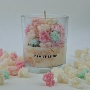 Sojawas geurkaars roos en jasmijn