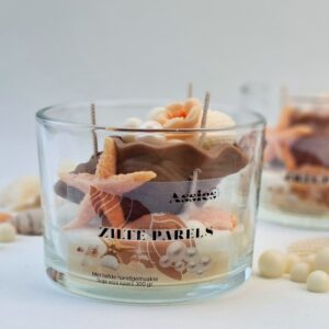 mediteraans zeester schel sojawas geurkaars